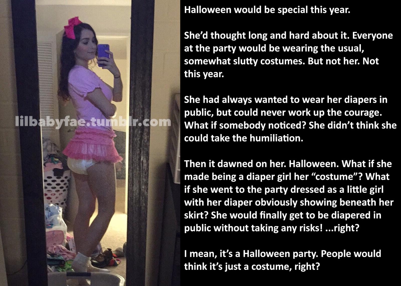 Diapered In Public