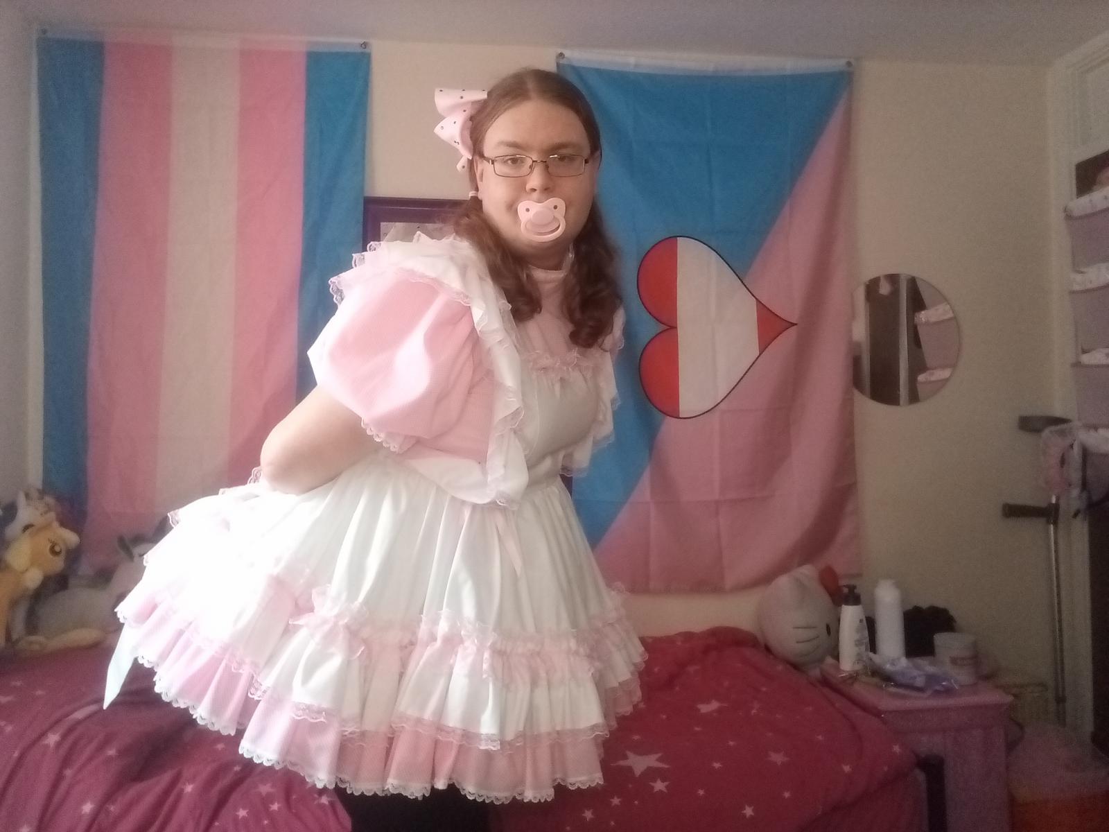 white christmas dresses Sissy dress – ÀMonBelAmour main image 1