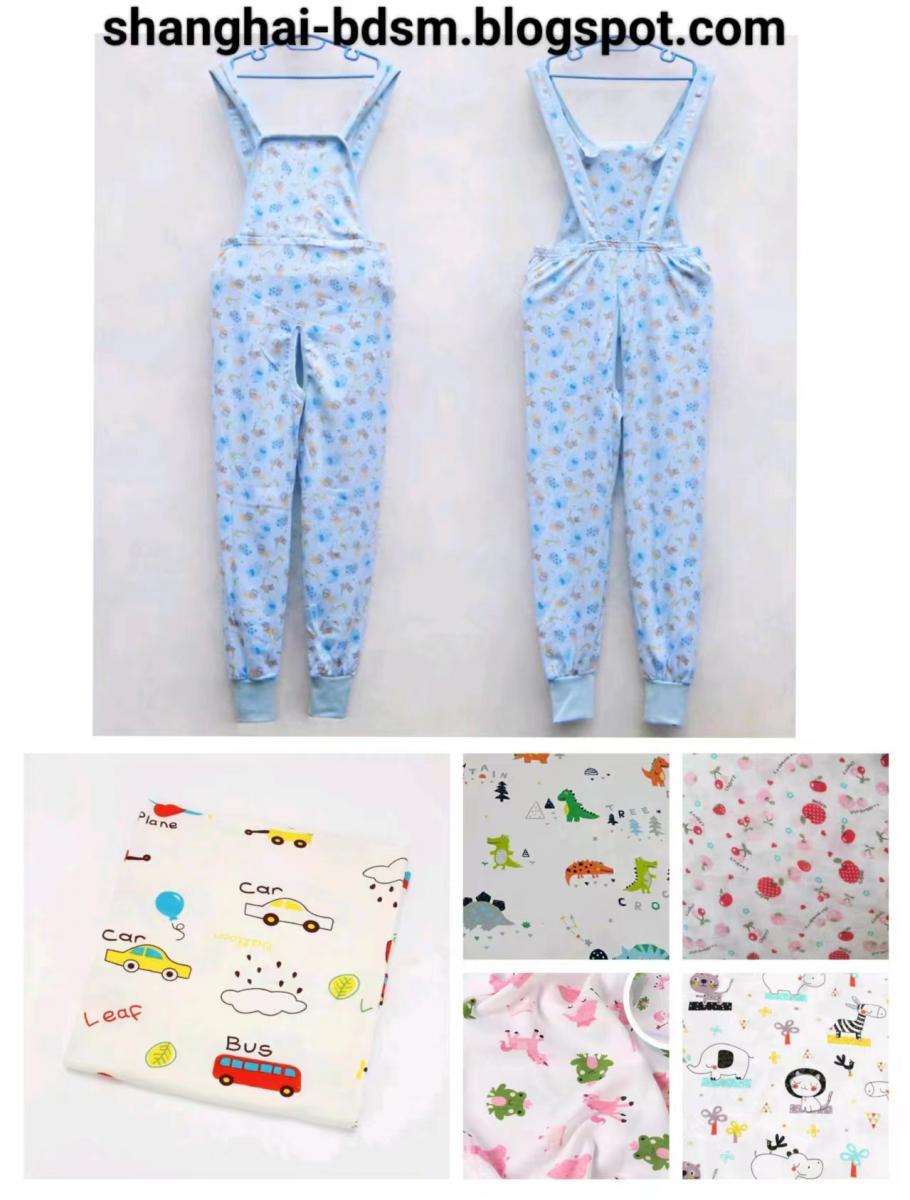 Custom Adult Baby Footie Pajamas & Overalls