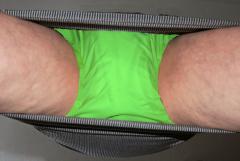 green plastic pants and skirt.jpg