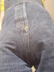 padded under overalls