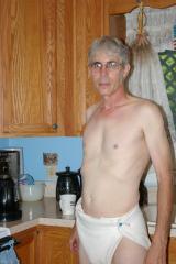 Angel Fluff diaper #1 - June 21, 2009.JPG