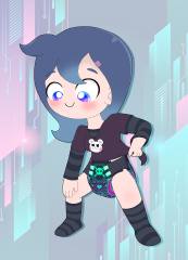 Angeline - Cyberpunk Diapers