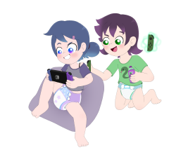 Angeline and Juko - Game Night