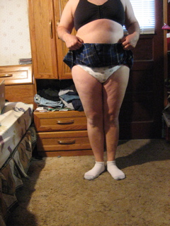 Diapers & Panties
My 1st diaper post.  What do you think?
Keywords: Diapers Panties Skirt Cross Dressing