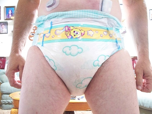 my diaper this morning
