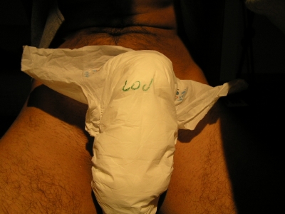 erection in diapers
