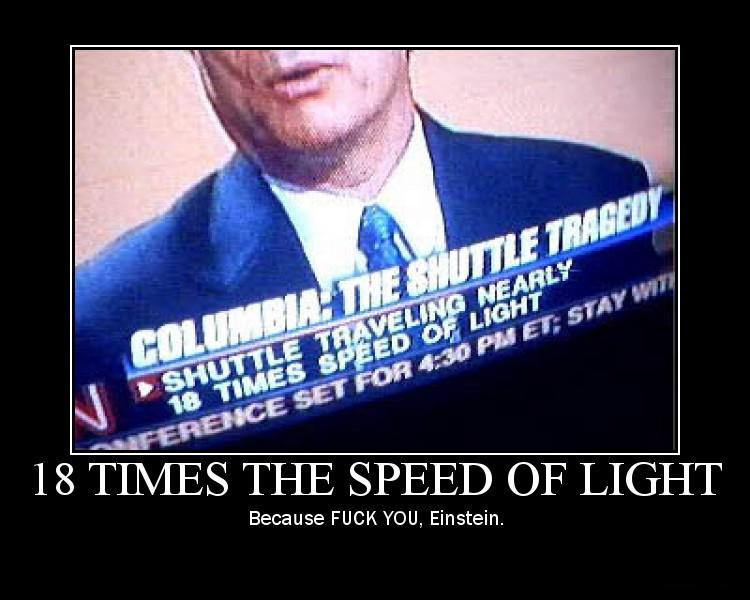 speed of light
