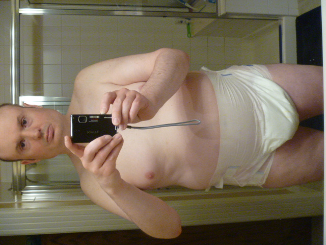 Attends 
me in my Attends extra absorbent breathable diaper   
