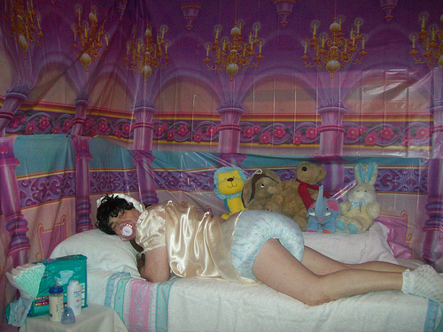 Sissy Diaper
Ready for Bed
