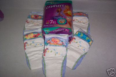 Pampers size 7
