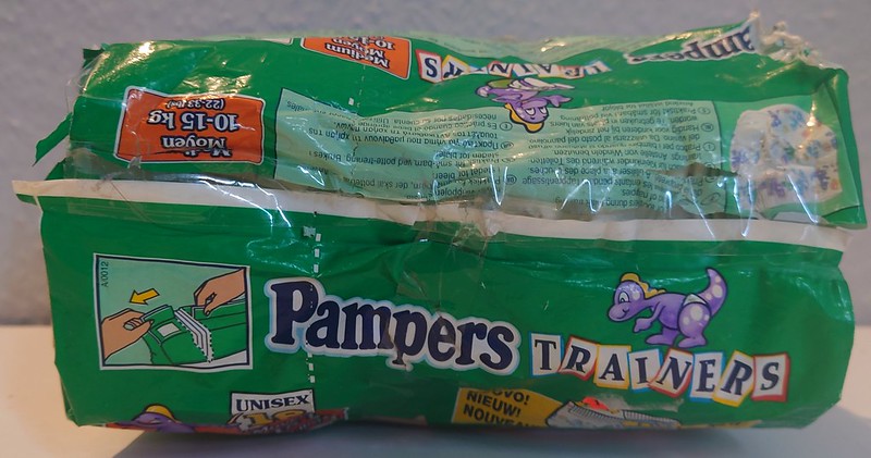 Pampers Trainers Ultra No1&2 - Unisex - 10-15kg - Mini - 15pcs - 36
