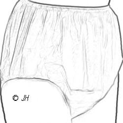 Clear Plastic Pants
A clear Plastic Pants Model by a friend (Owned by JH @ stillindiapers.net)
