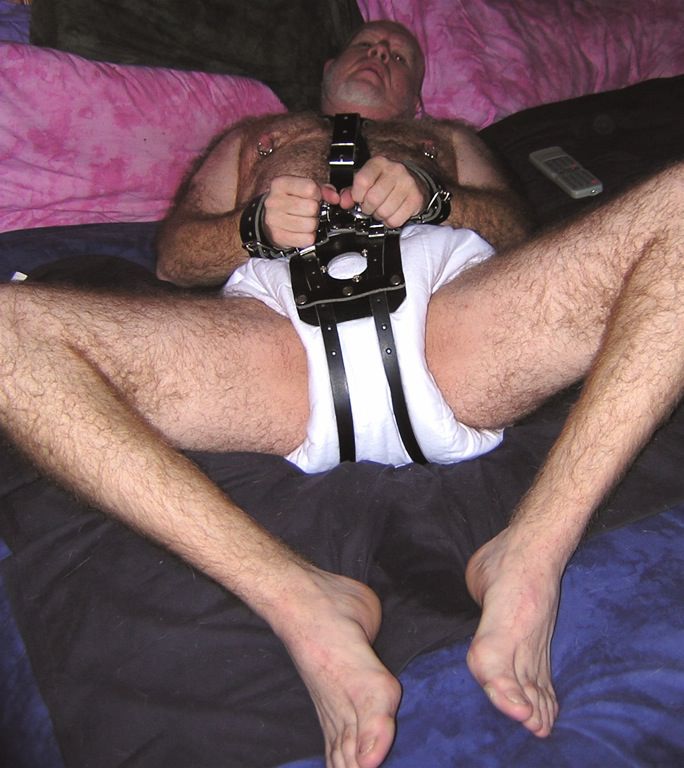 Locked in diaper harness
