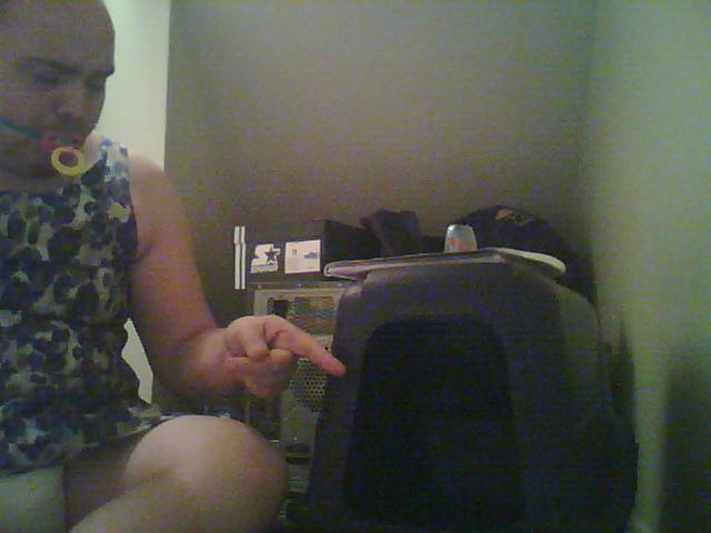 but..but this is the kitty litter...

