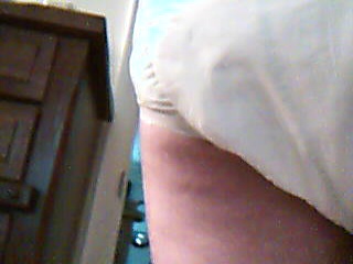 my diapered butt
