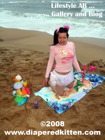 me at the beach this past summer
Keywords: baby girl, ab, ruffles, public, beach, diapered kitten