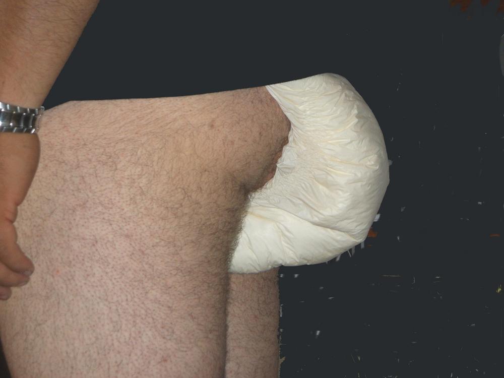 Nice view of my diaper! this one is the most Beautyfull!!!!
