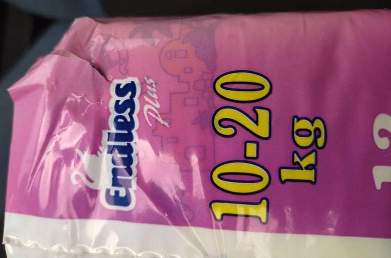 Endless Plus Disposable Baby Nappies - Maxi Plus - 10-20kg - 12pcs - 10
