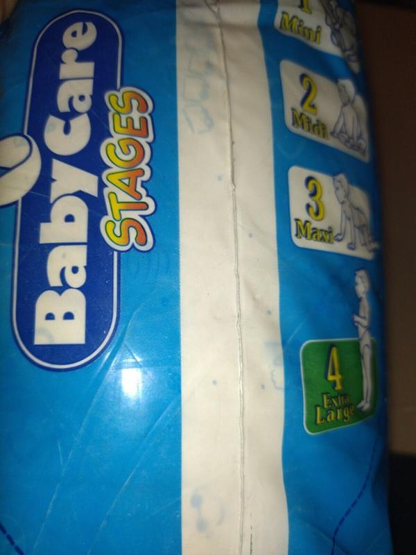 Babycare Stages Disposable Nappies (Boys) - No4 - Extra Large - 14-25kg -12pcs - 10

