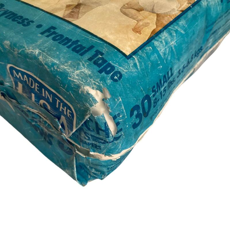 Jordache Baby's Plastic Disposable Nappies - No2 - Small - 3-6kg - 8-15lbs - 30pcs - 72
