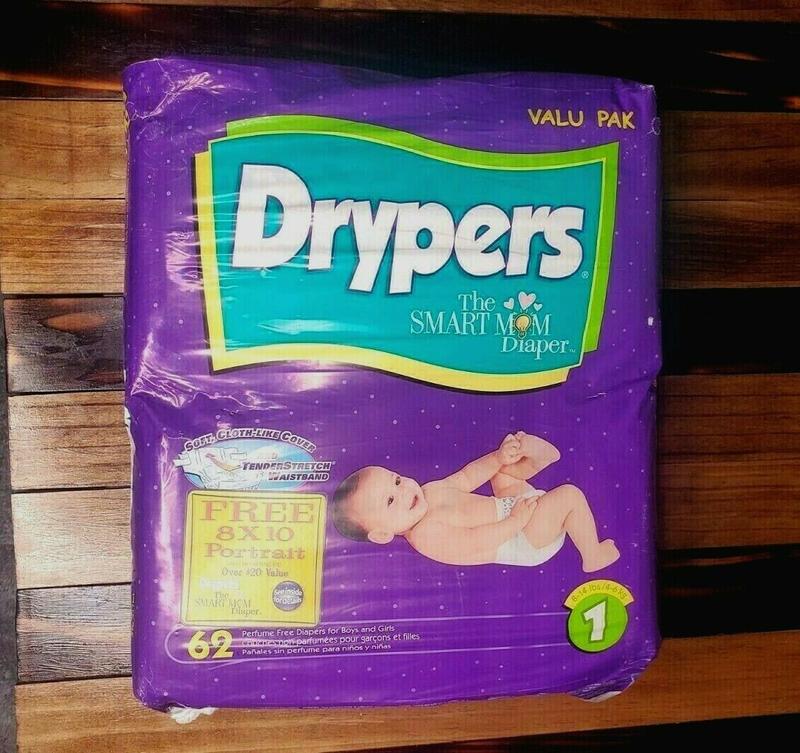 Drypers Smart Moms - Value Pack - No1 - Mini - 4-6kg - 8-14lbs - 62pcs - 12
