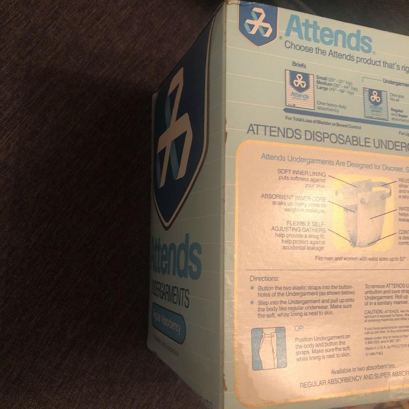 Attends Belted Disposable Undergarments - Regular Absorbency - 10pcs - 12
