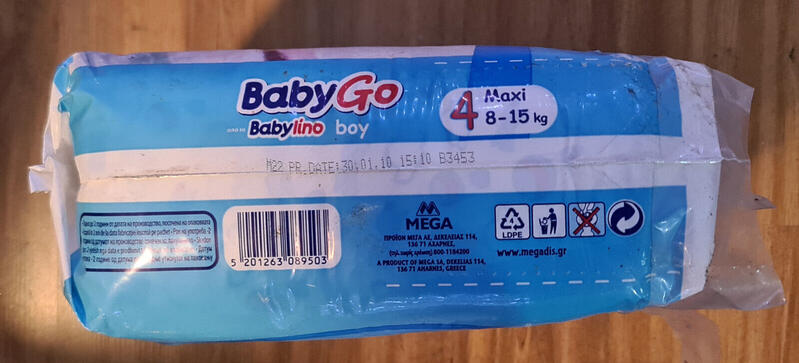Babylino Pants for Boys - No4 - Maxi - 8-15kg - 22pcs - 2
