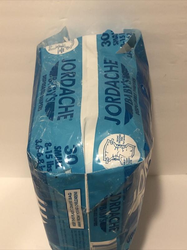 Jordache Baby's Plastic Disposable Nappies - No2 - Small - 3-6kg - 8-15lbs - 30pcs - 33

