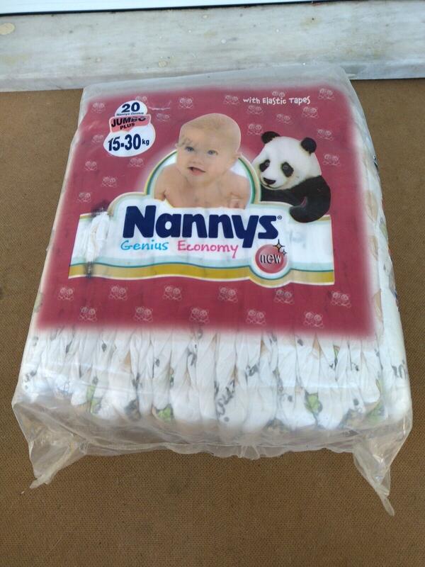 Nannys Genius Sensitive Economy Disposable Nappies with Elastic Tabs - No6 - Jumbo Plus - 15-30kg - 20pcs - 5
