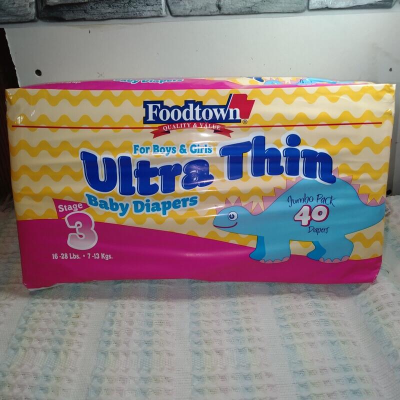 Foodtown Ultra Thins - Unisex - Stage 3 - Midi - 7-13kg -16-28lbs - 40pcs - 14
