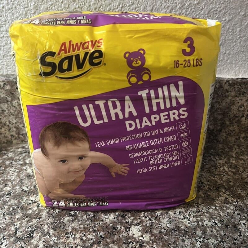 Always Save Ultra Thins - No3 - Midi -16-28lbs - 24pcs - 2
