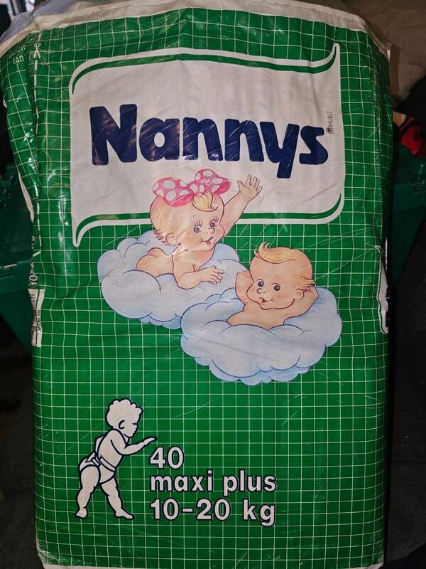 Ultra Nannys Plastic Baby Disposable Diapers - Maxi Plus - 10-20kg - 22-44lbs - 40pcs - 16
