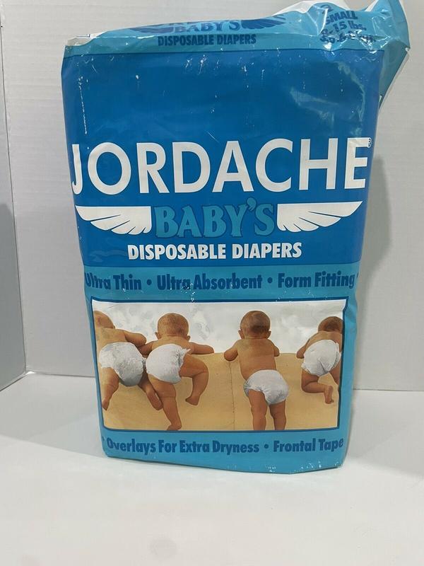 Jordache Baby's Plastic Disposable Nappies - No2 - Small - 3-6kg - 8-15lbs - 30pcs - 8
