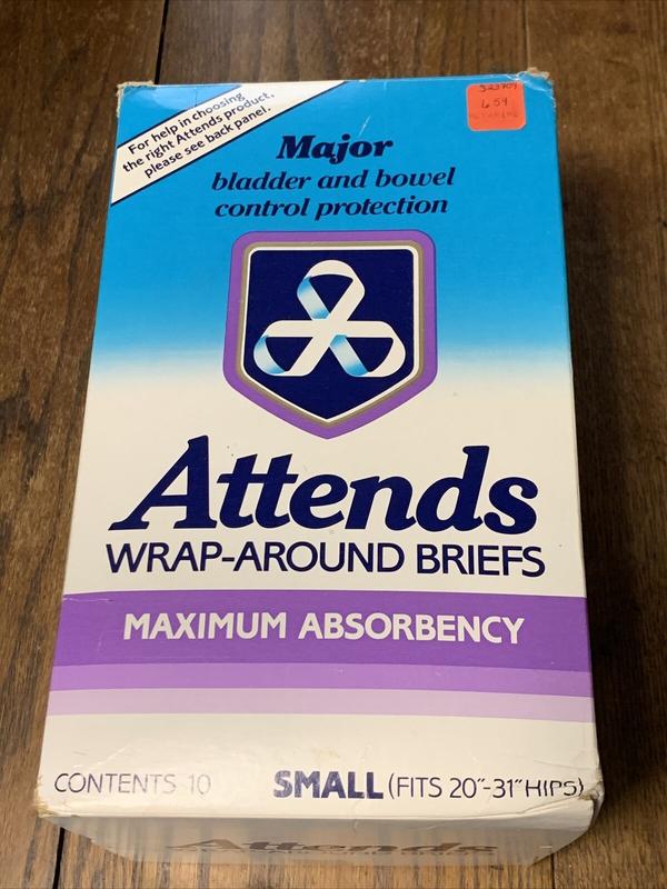 Ultra Attends Plus Wrap-Around Disposable Briefs - Maximum Absorbency - Small (fits 20'' to 31'' hips) - 10pcs - 13
