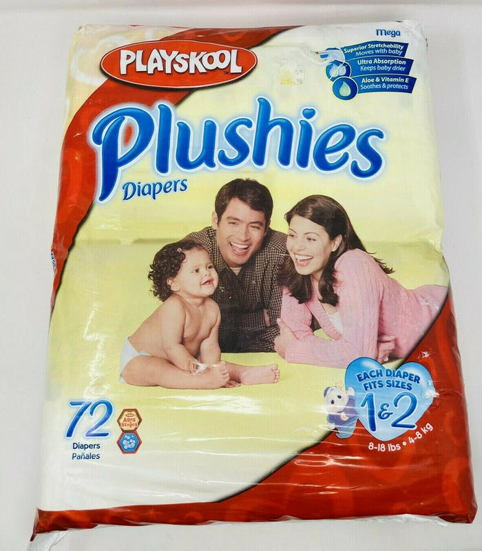Playskool Glowworm Plushies - No 1&2 - 4-8kg - 8-18lbs - 72pcs - 1
