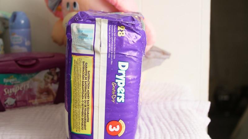 Drypers Gentle Dry - No3 - Midi - 7-13kg - 16-28lbs - 28pcs - 2
