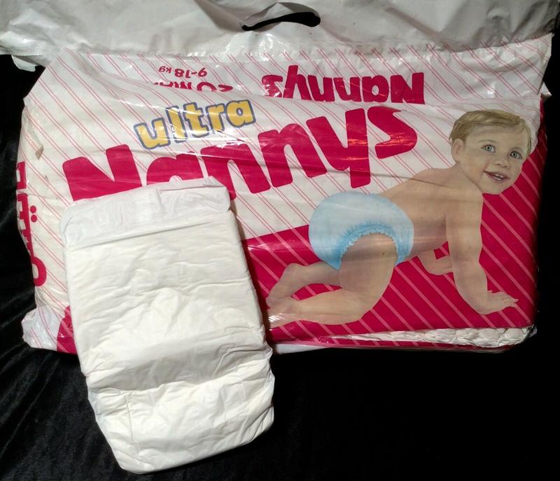 Ultra Nannys Plastic Baby Disposable Diapers - Maxi - 9-18kg - 20-40lbs - 36pcs
