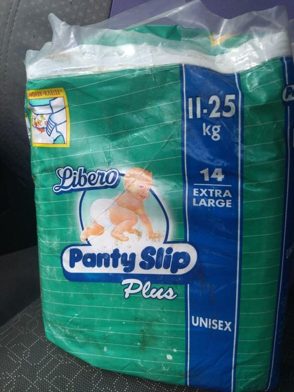 Libero Peaudouce Plus Disposable Nappies - No4 - Unisex - XL - 14-25kg - 30-55lbs - 14pcs - 7
