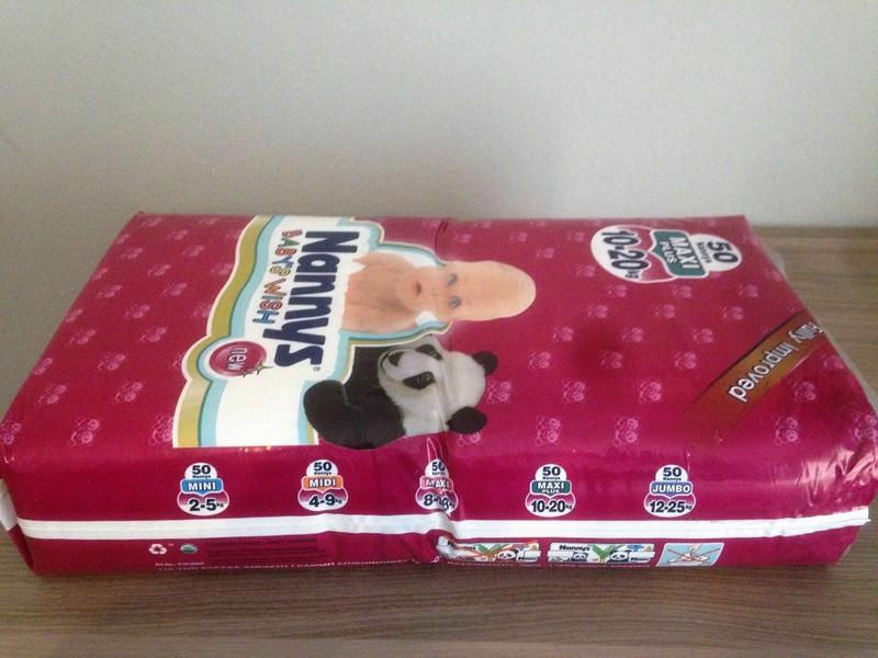 Nannys Baby's Wish - Cloth-Backed Disposable Nappies - Maxi Plus - 10-20kg - 22-44lbs - 50pcs - 7
