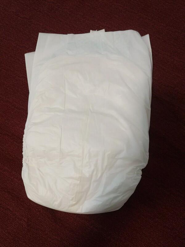 Ultra Attends Plus Wrap-Around Disposable Brief - Maximum Absorbency - Medium (fits 32'' to 44'' hips) - 6
