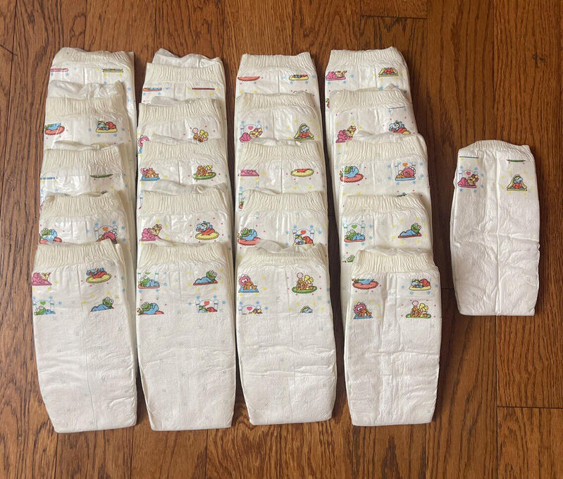 Ultra Soft-Stretch Cloth-like disposable nappies - Unisex - No2 - Small/Medium - 5-8kg - 12-18lbs - 34pcs - 14
