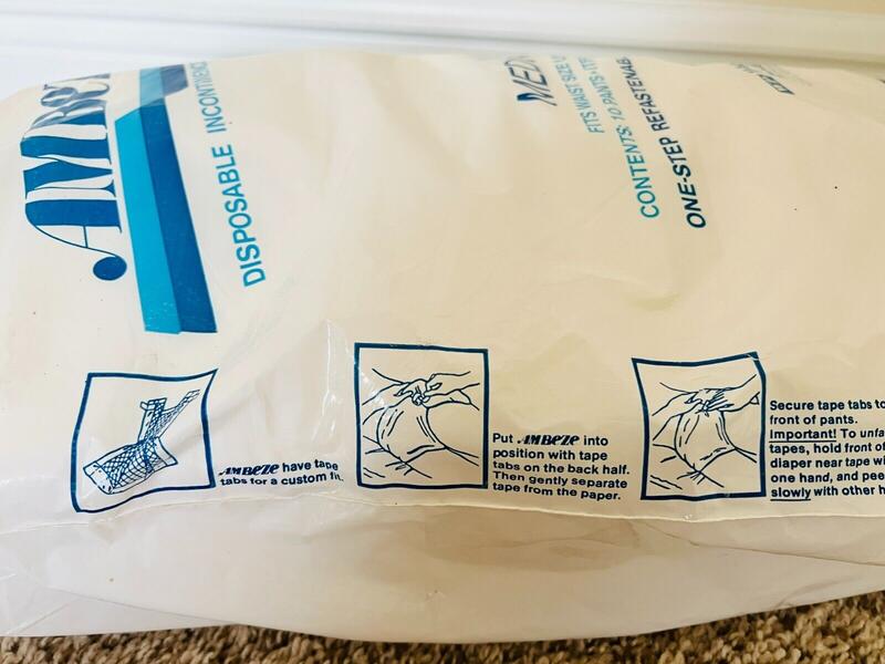 Ambeze Adult Incontinence Pants - No2 - M - (fits waist size up to 40') - 10pcs - 12
