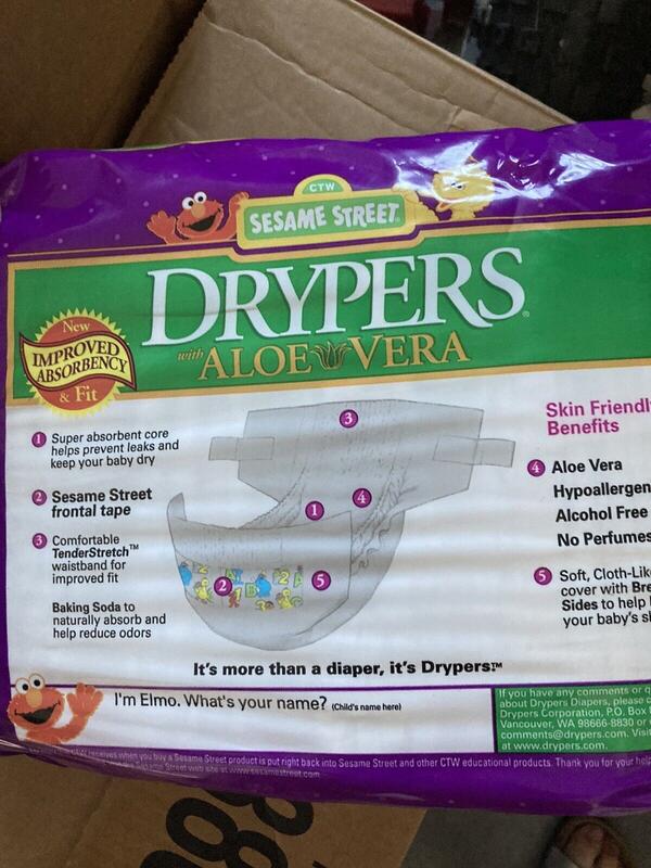 Drypers Aloe Vera - No4 - Large - 10-16kg - 22-35lbs - 20pcs - 3
