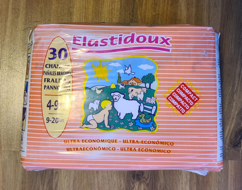 Elastidoux Compact - No3 - Midi - 4-9kg - 9-20lbs - 30pcs - 6
