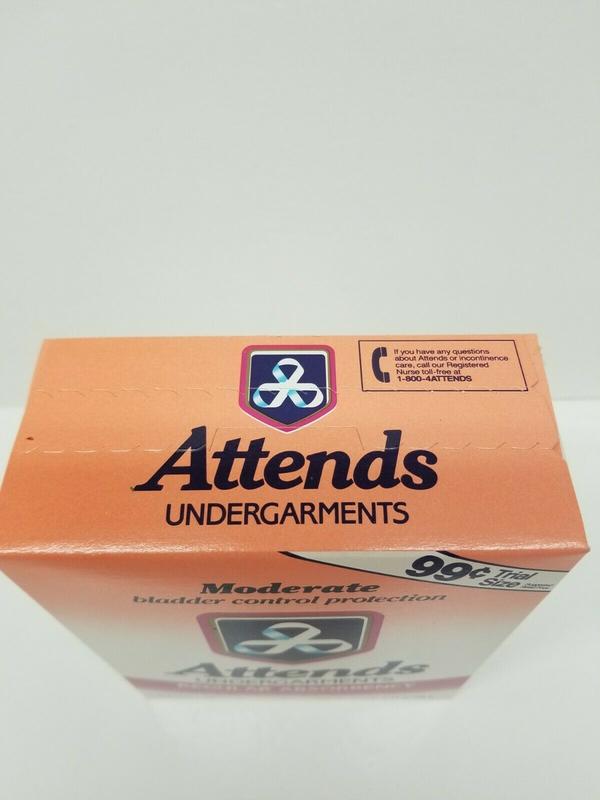 Attends Belted Disposable Undergarments - Regular Absorbency - Trial Size - 2pcs - 10
