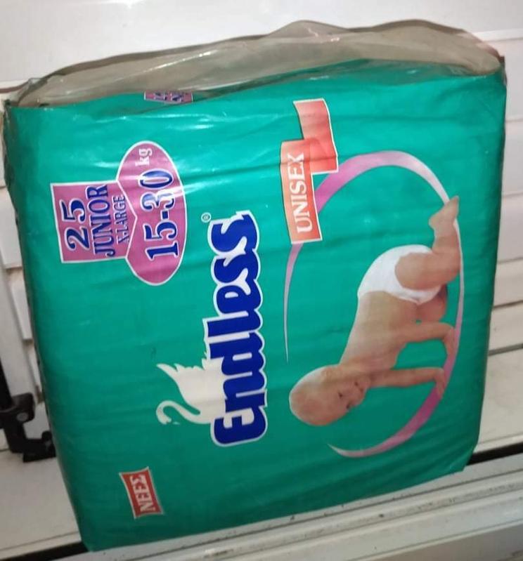 Endless Unisex Disposable Baby Nappies - Junior XL - 15-30kg - 25pcs - 3
