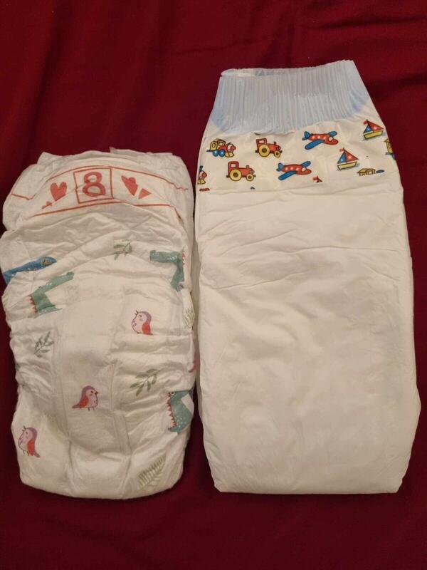 Allegra Plastic Open Disposable Baby Nappies - No6 - XL - 16-30kg -35-66lbs -24pcs - 6

