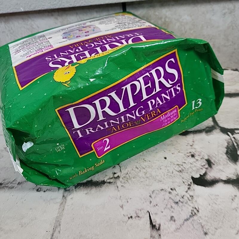 Drypers Disposable Training Pants w/ Baking Soda - Unisex - No2 - M - for boys and girls up to 16kg (36lbs) - 13pcs - 6
