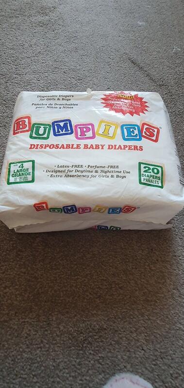 Bumpies Plastic Disposable Nappies - Unisex - No4 - Large - 10-16kg - 22-35lbs - 20pcs - 7
